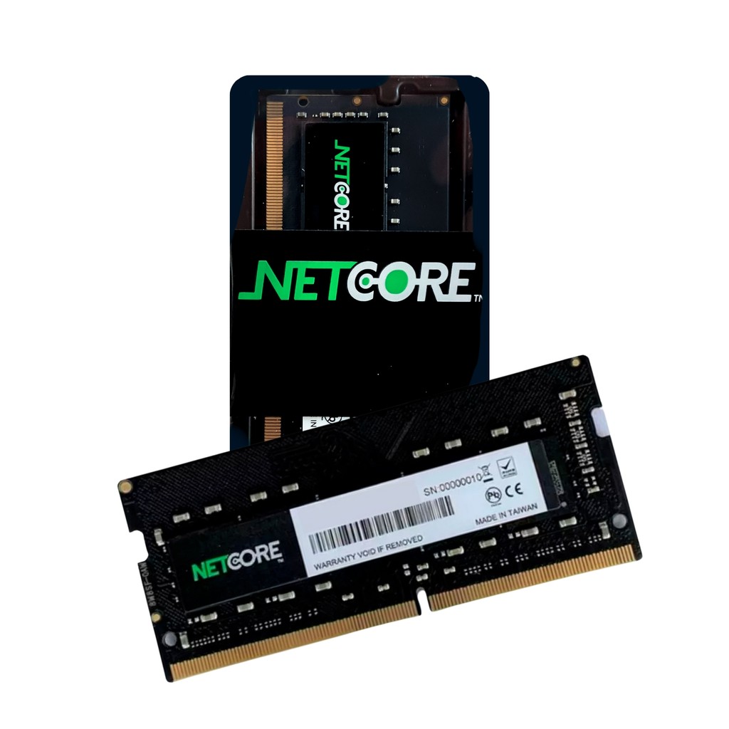 Memória Ram Para Notebook DDR4 16GB 3200mhz Netcore CL22 NET416384SO32LV