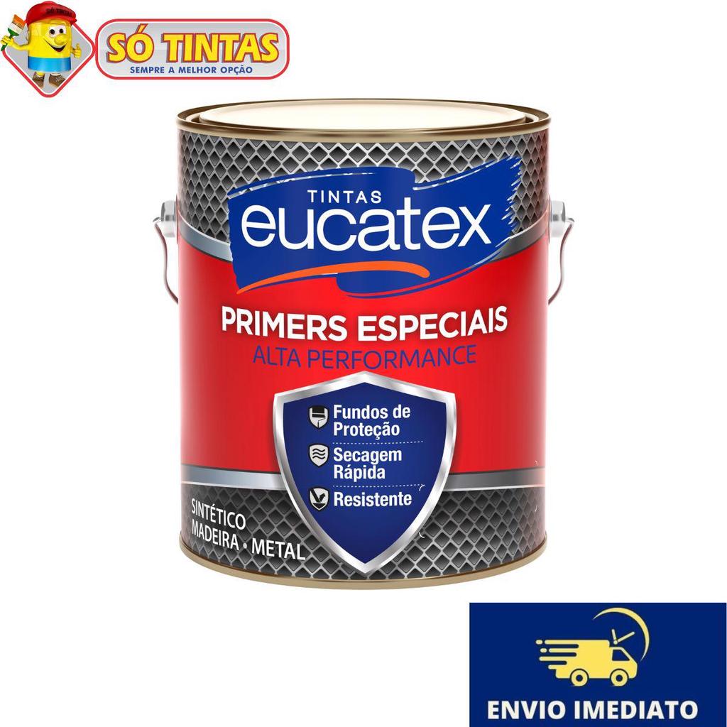 Zarcão Laranja 3,6 Litros Fundo Anti-corrosivo Para Ferro Metal Portão Eucatex