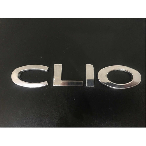 Emblema Clio Capô Traseiro Renault Clio 2015
