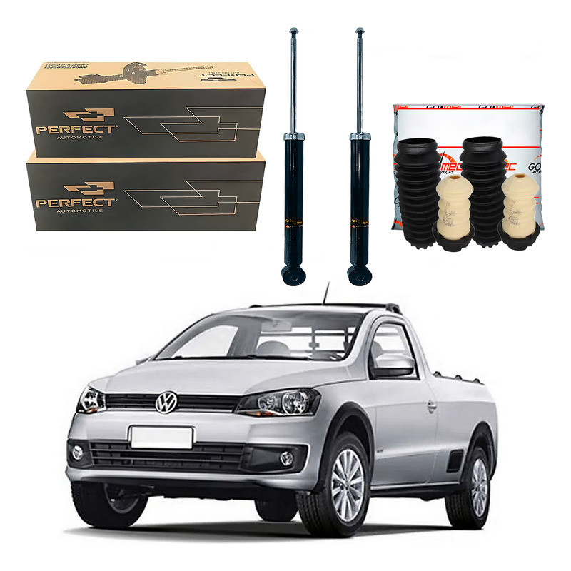 Kit Amortecedor Traseiro Saveiro G6 1.6 2014 A 2016