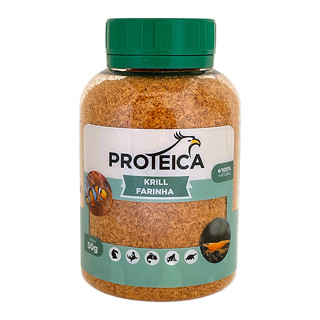 Krill Desidratado  Proteica |  Pote de 50g | Proteína Natural e Astaxantina em Oferta na Shopee