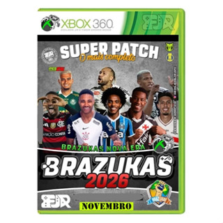 PES 2026 BRAZUKAS 2026 XBOX 360 LT 3.0, RGH e JTAG - Mídia Física em Oferta na Shopee