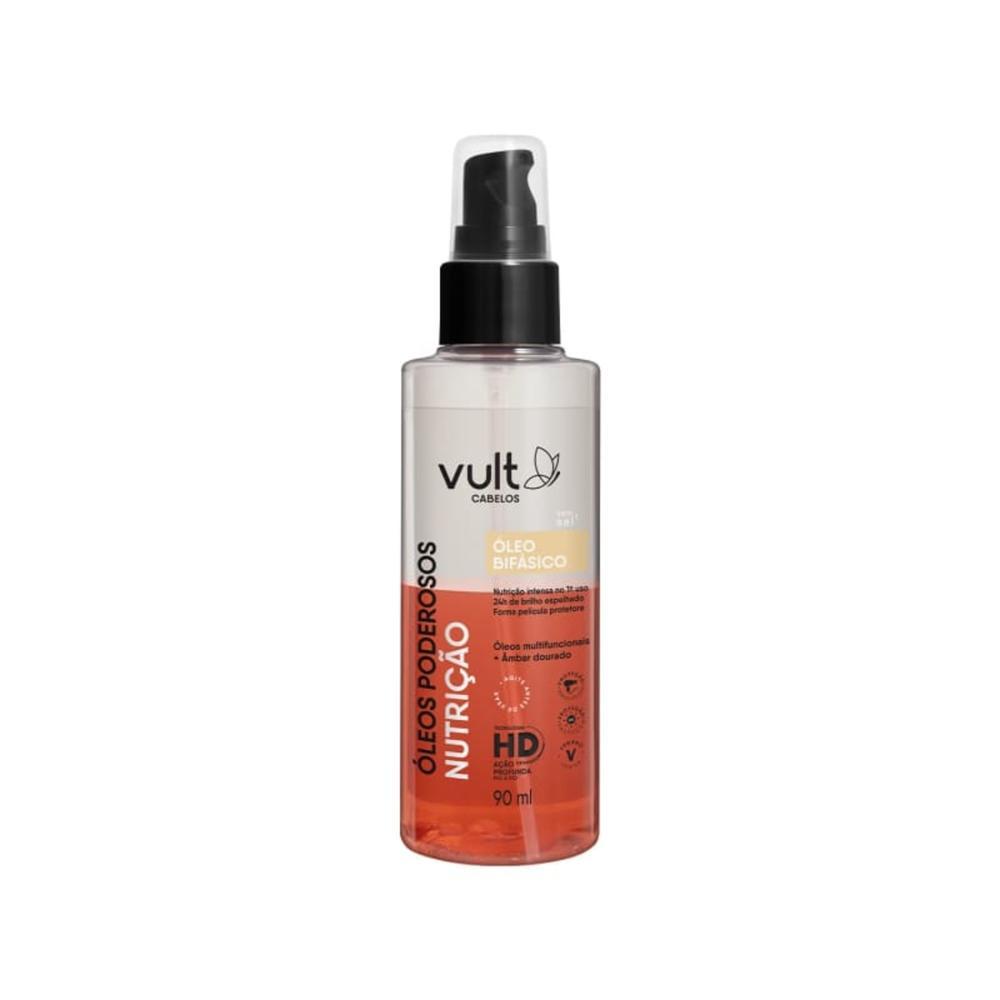 Vult Cabelos Óleos Poderosos Nutrição - Óleo Capilar Bifásico 90ml em Oferta na Shopee