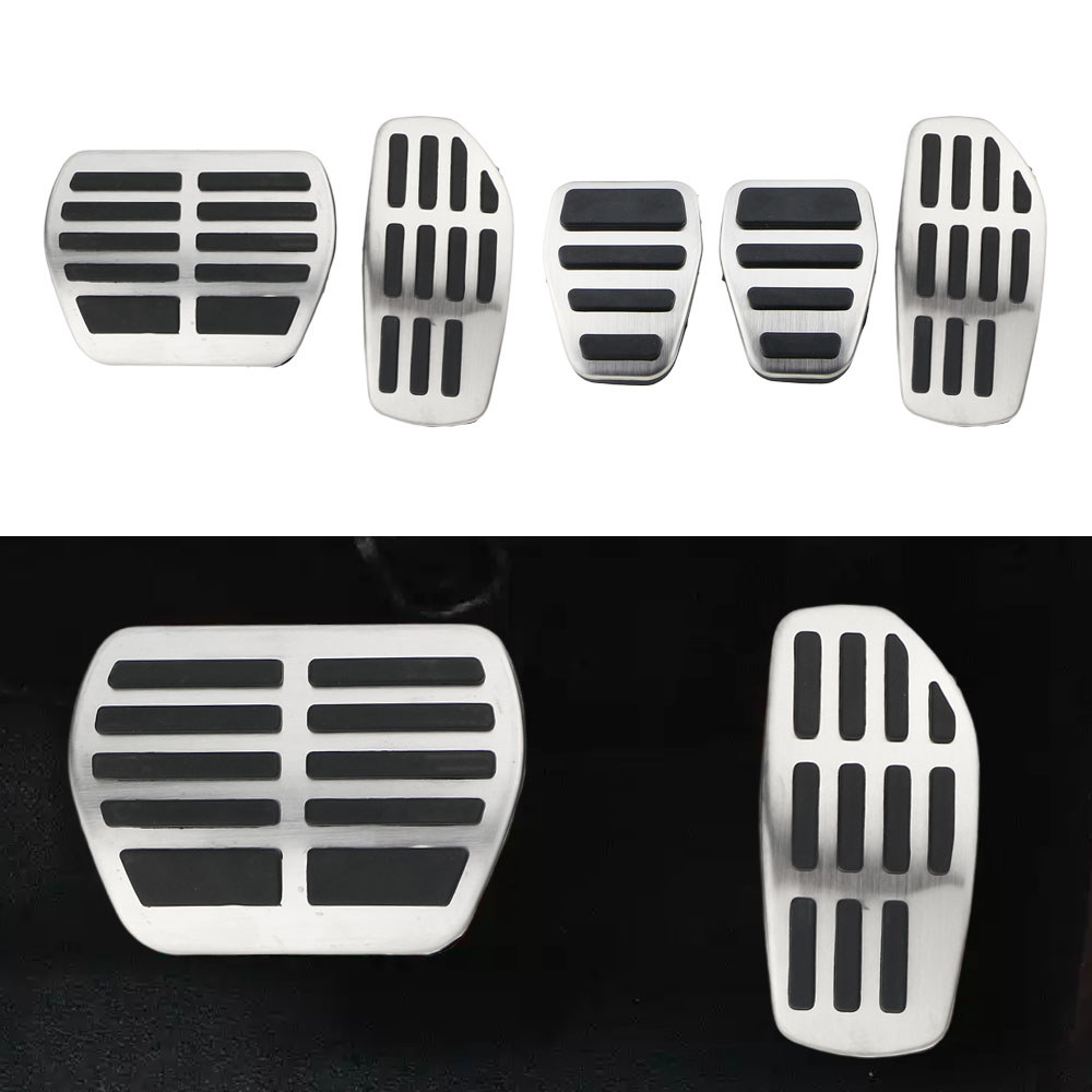 Pedais De Carro Para Nissan Kicks 2016-2020 2021 2022 2023 Acelerador Pedal De Freio A Gás Capa Almofada De Aço Inoxidáv