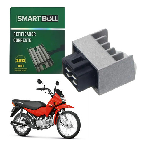 Retificador Regulador de Corrente Honda Pop 100 em Oferta na Shopee