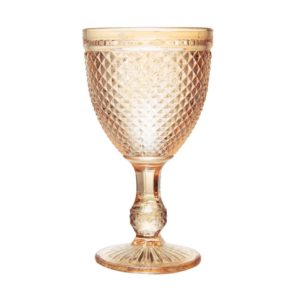 Taça para Água Wolff Bico de Jaca 255ml Âmbar Vidro em Oferta na Shopee