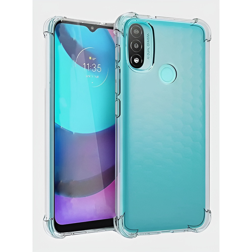 Capa Motorola Moto E20 Capinha Case Transparente Anti Impacto Bordas Reforçadas Silicone em Oferta na Shopee