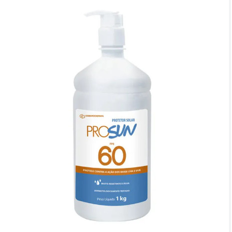 Protetor Solar FPS 60 ProSun Corporal Cosmoderma 1L