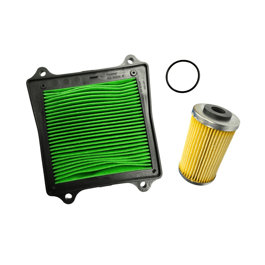 Kit Filtro de Ar e Óleo com Oring Bajaj NS200 Dominar 200 250 400 NS400Z e Pulsar 150 Original