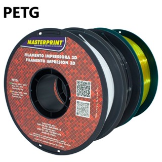 Filamento PETG 1.75mm 1kg Alta Resistência Impressora 3D Sem Warping Uso Profissional pla em Oferta na Shopee