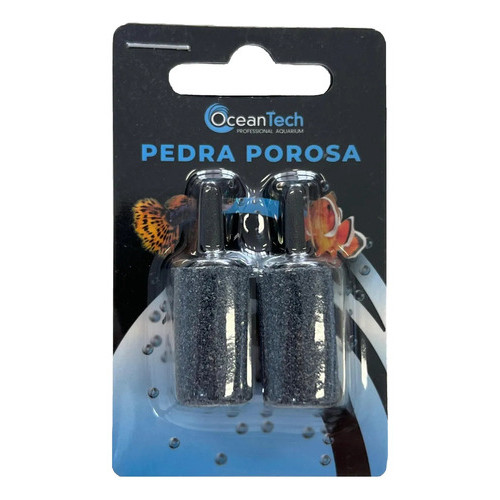 Pedra Porosa 1,5 X 2,5 Cm Ocean Tech - 2 Unidades