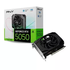 Placa de Video PNY GeForce RTX 5050 Single Fan, 8GB, GDDR6, 128-bit, VCG50508SFXPB1