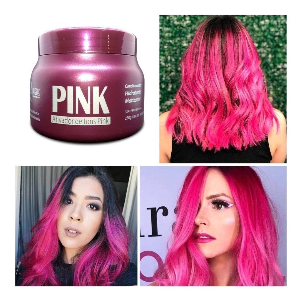 Máscara Matizadora Rosa Mairibel | Cabelo Pink Perfeito | 250g Creme Máscara | Adquira já o seu!
