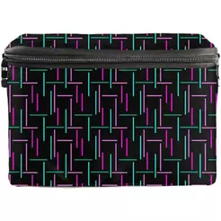 Bolsa Térmica Impermeável 5Lt M BLT111 Preta e Rosa/Verde - Teisen