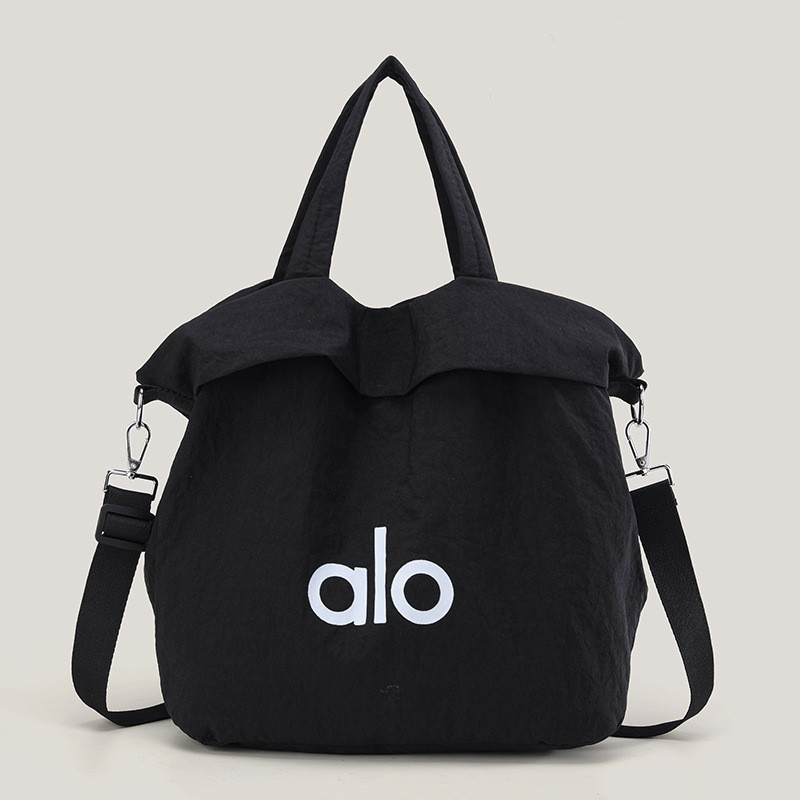 Bolsa Tote De Lona Plissada De Grande Capacidade a10 , 2 Vias , Portátil , Crossbody , Opções Multicoloridas