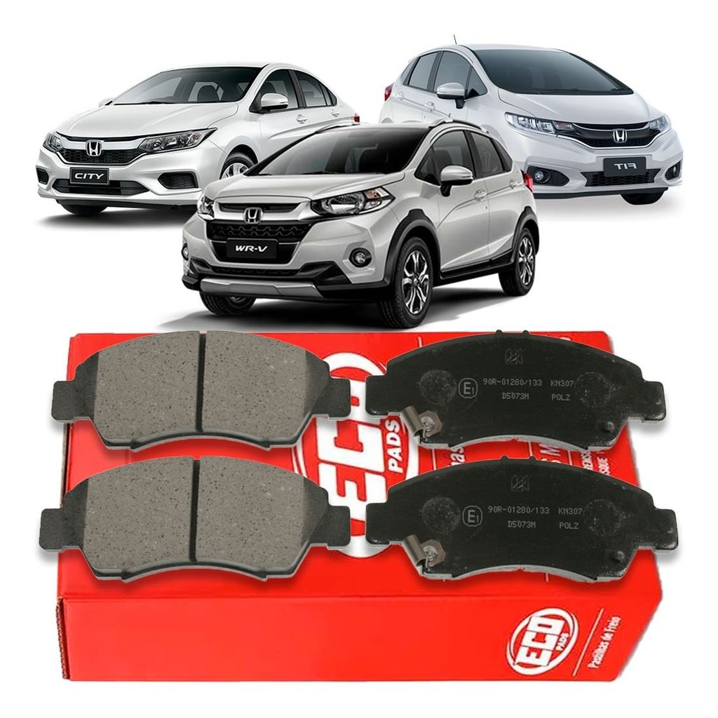 Pastilha de Freio Honda Fit e City 2015 Em Diante WR-V 2017 Em Diante