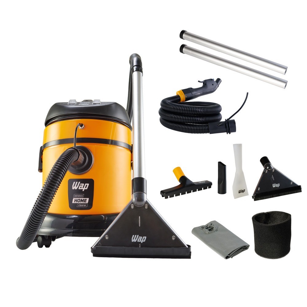 Extratora de carpete e Aspirador 20 litros 1.600 watts - Home  Cleaner - Wap