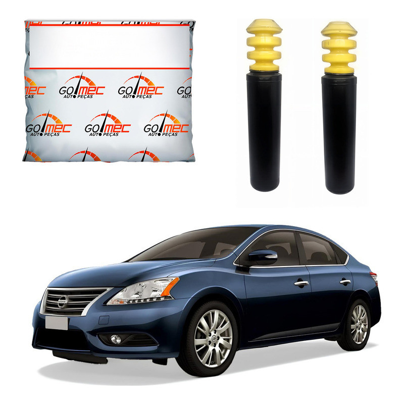 Kit Batente Traseiro Sentra 2.0 2013 A 2016