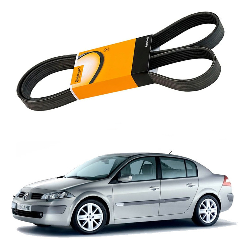 Correia Alternador Megane Sedan 1.6 16v 2006 A 2012