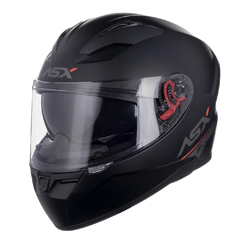 Capacete Asx City Sv Solid Preto/Grafite Fosco Desenho Monocolor