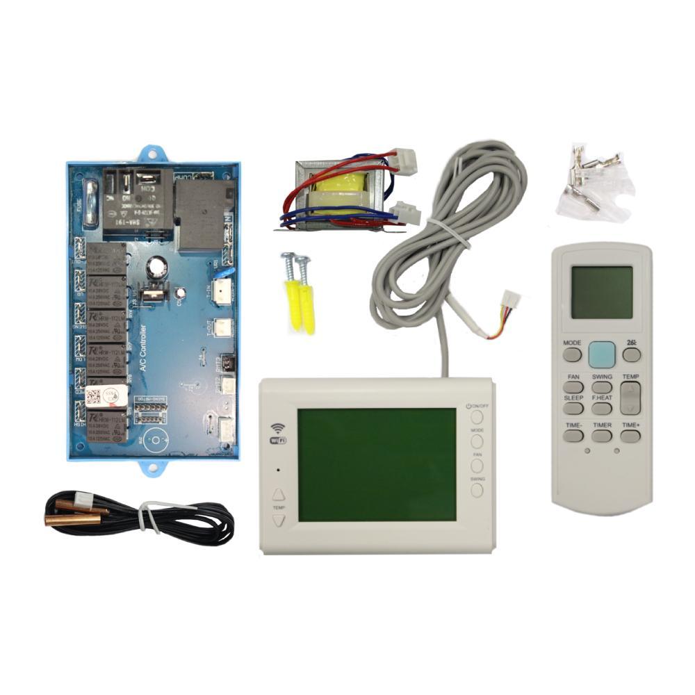 Placa Universal para Ar Condicionado com Controle e Display Wi-Fi Hulter - HT1QD68WIA