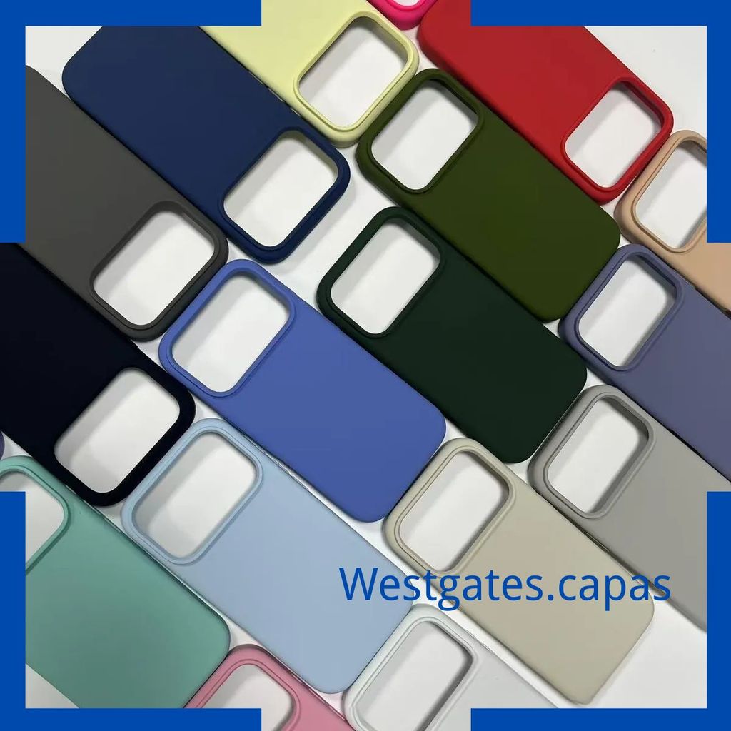 Capa  Aveludado silicone Soft TPU Liquid Compativel com IPhone 16E 17 17 air 17 pro 17 pro max sem logo