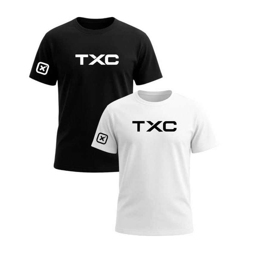 Kit 2 Camiseta Masculina 100% Algodão Camisa Confortável Premium TXC Envio Imediato
