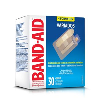 Curativos Band Aid Transparentes Variados 30 Unidades em Oferta na Shopee