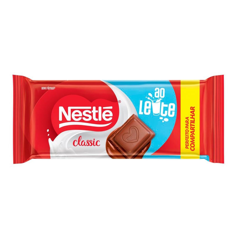 Chocolate Nestlé Classic ao Leite com 150g em Oferta na Shopee