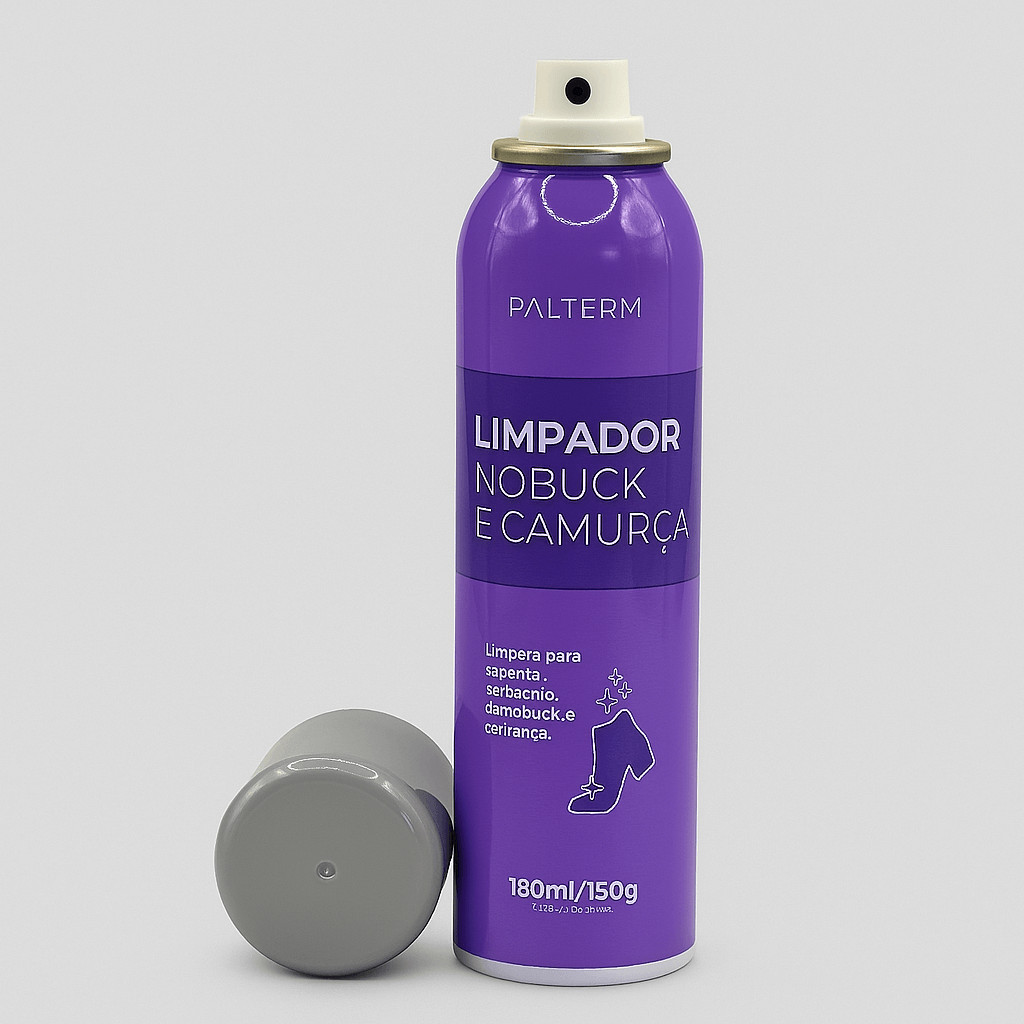 Spray Limpador de Nobuck e Camurça Palterm 180ml