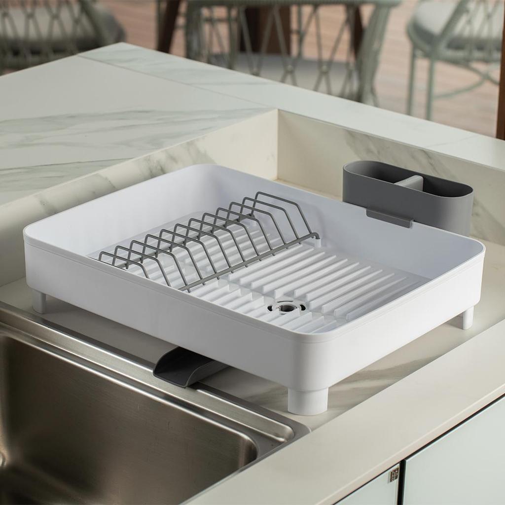 Kit Organizador Sobre a Pia 2 Peças Linha Liv em Oferta na Shopee