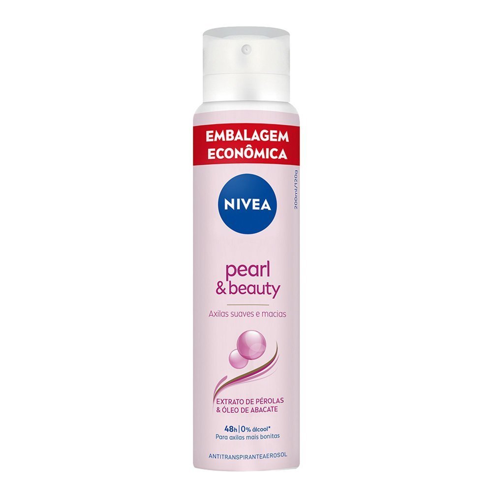 Desodorante Aerosol Nivea Pearl & Beauty 200ml em Oferta na Shopee