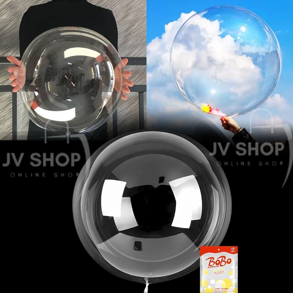 Balão Bubble Transparente 36 Polegadas 90cm Cristal Decoração Festa em Oferta na Shopee
