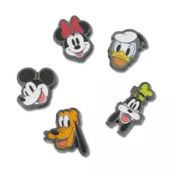 Jibbitz™ Mickey and Friends Elevado Pack com 5 Peças Único
