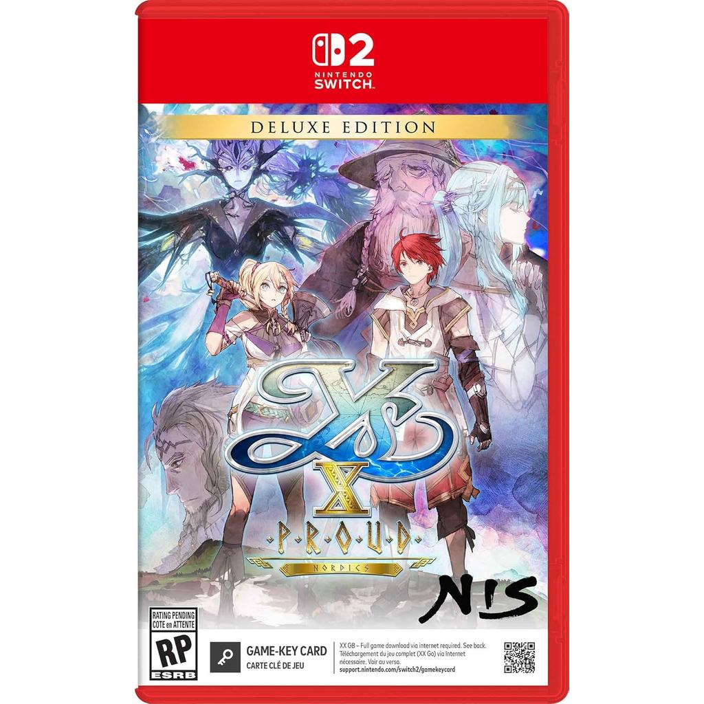 YS X Proud Nordics Deluxe Edition Switch 2 Midia Fisica