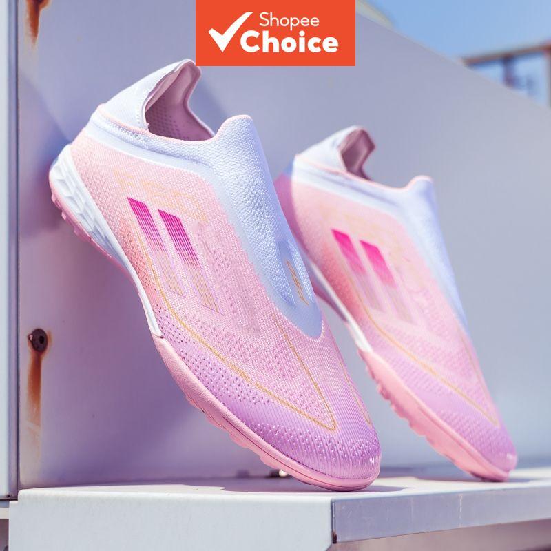  Sapatos de futebol profissionais, chuteiras de futebol com travas curtas, tecnologia de tecelagem voadora para cinco