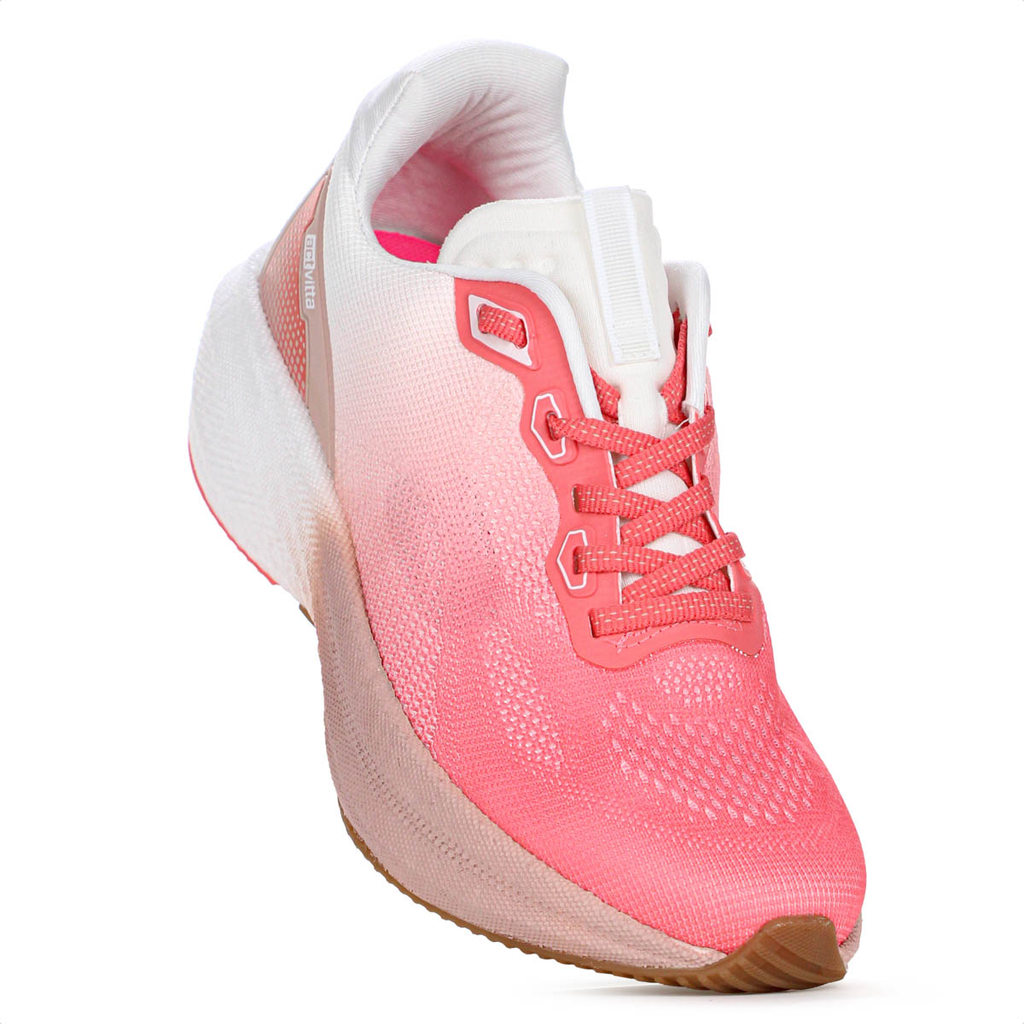 Tênis Actvitta Gaspea Knit Xtreme Rosa - Feminino