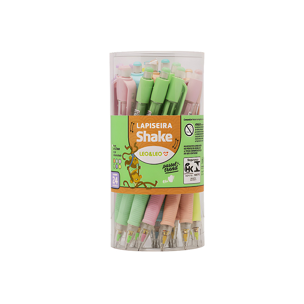 LAPISEIRA SHAKE 0,5MM LEO E LEO CX C/24