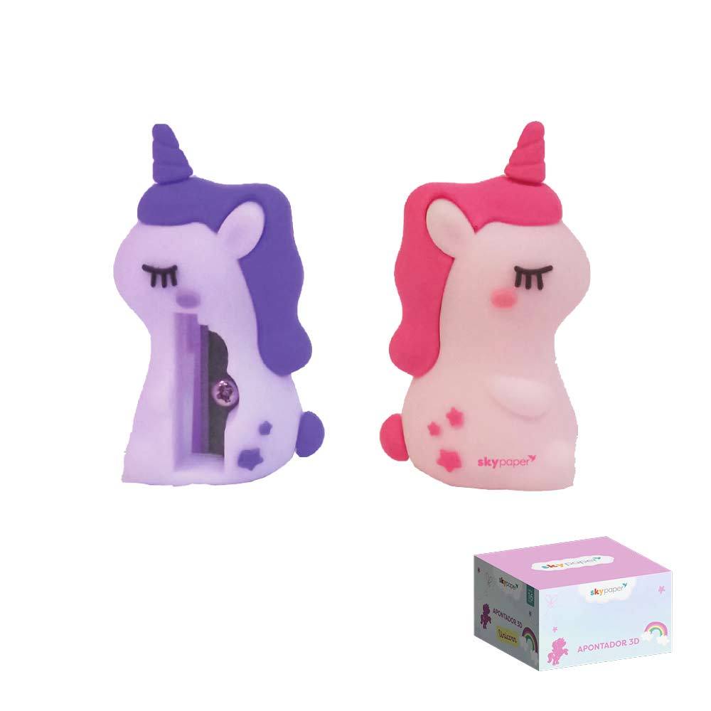 Apontador 1 Furo Unicórnio UN0101 - Skypaper em Oferta na Shopee