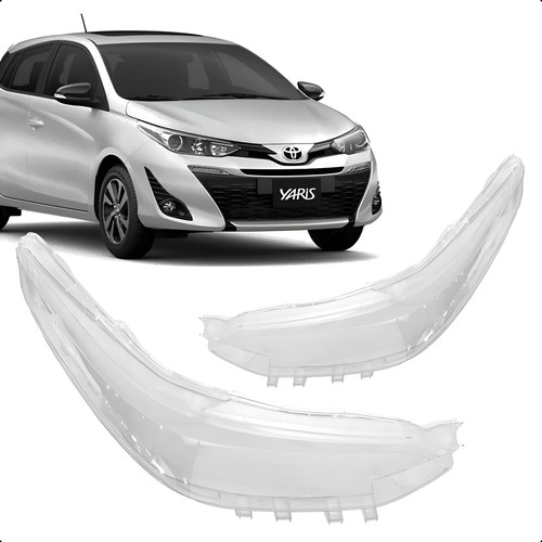 Lente Farol Yaris 2018 2019 2020 2021 2022 2023 2024 2025