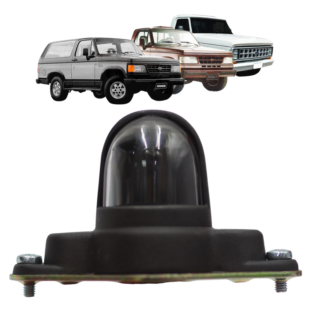 Lanterna De Placa Chevrolet A20 C20 D20 Bonanza 1985 1986 1987 1988 Até 1996