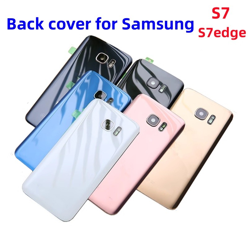 Capa Traseira De Vidro Para Bateria , Samsung Galaxy S7 S7Edge SM-G9300 G9350 G930F G935P G930P G935FD