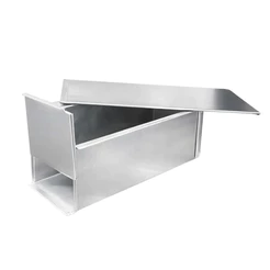 Forma Retangular Super Bolo Em Fatia 30x10x10cm Com Tampa