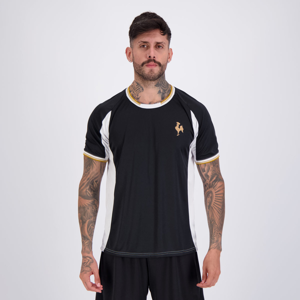 Camisa Atlético Mineiro Dry Preta e Branca