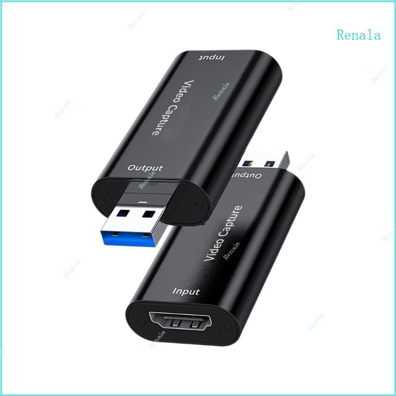 Dispositivo Vídeo 4K Para Placa Jogos Renala USB HDTV Compartilhamento Transmissão