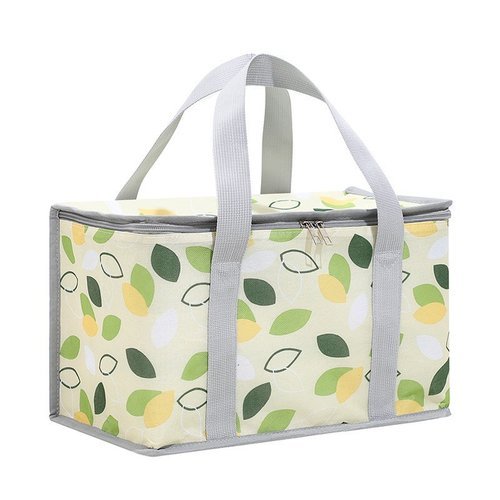 Bolsa Térmica Dobrável Portátil Lancheira Cooler Praia Piquenique Bebidas