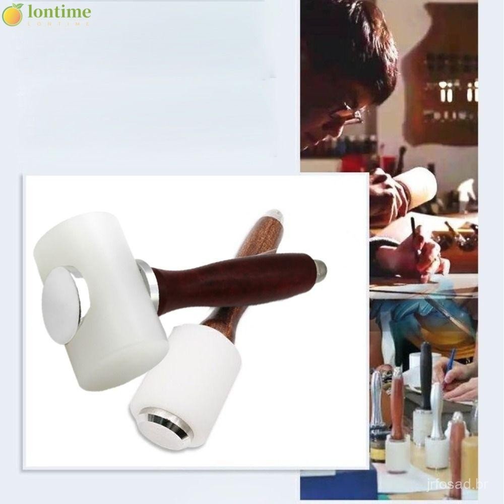 LONTIME Martelo De Escultura Em Couro , Martelos De Nylon Com Cabo Profissional , Ferramenta DIY , Ferramentas Artesanai
