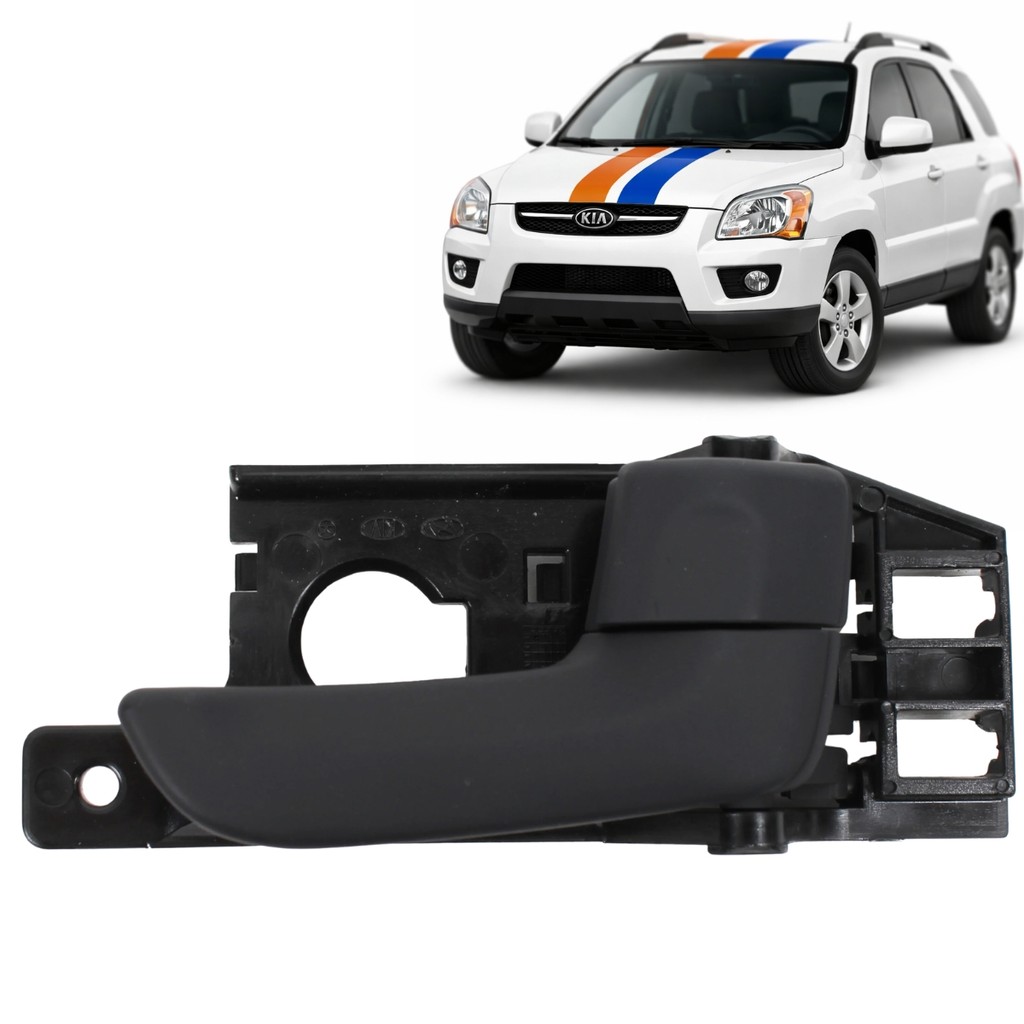 Maçaneta Interna Porta Direita Kia Sportage 2005 a 2010 Dianteira ou Traseira OEM 826201F000 826201F000UB Original