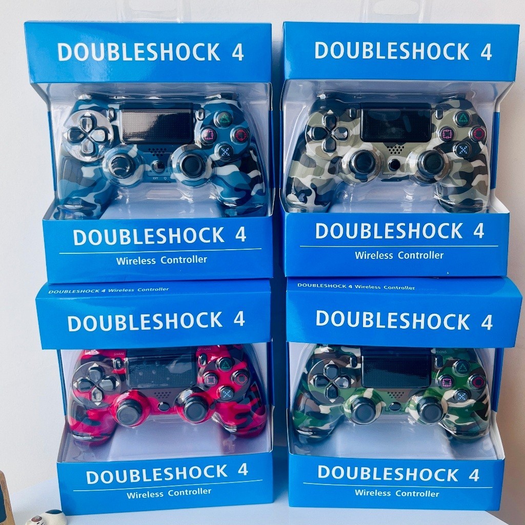 Controle Camuflado Sem Fio Ps4 Com Cabo Carregável-Sun em Oferta na Shopee