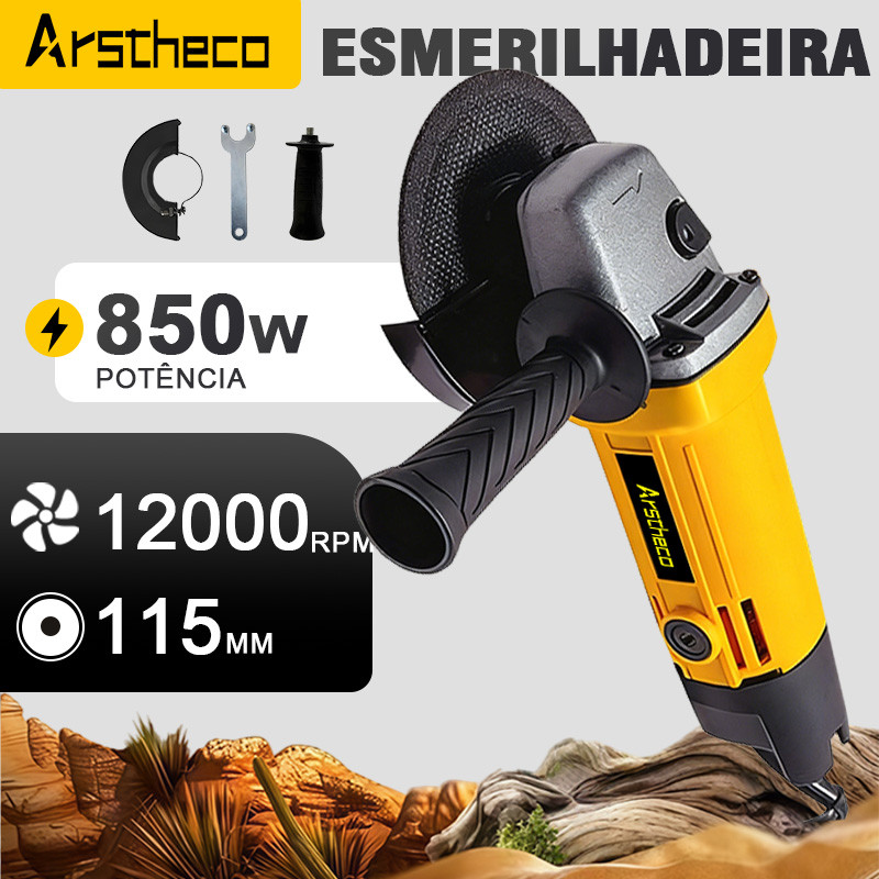 Politriz/lixadeira E Esmerilhadeira 850w Multifunçõe 220v